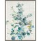 Eucalyptus IV Vintage by Danhui Nai 18-in. W x 24-in. H. Canvas Wall Art Print Framed in Grey